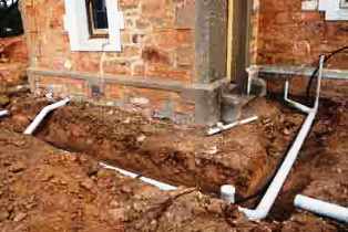 outside drainage Enfield